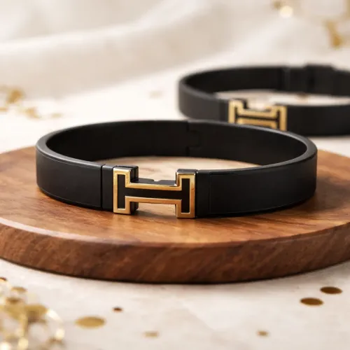 HORIZON NOIR BRACELET WITH GOLD FOR MEN HORIZON NOIR BRACELET WITH GOLD FOR MEN