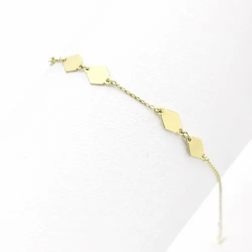 GEOMETRIC HARMONY – 18K GOLD BRACELET GEOMETRIC HARMONY – 18K GOLD BRACELET