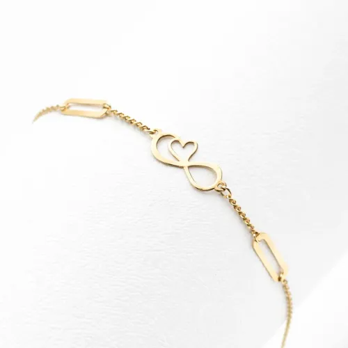 INFINITE LOVE BRACELET – 18K GOLD BRACELET INFINITE LOVE BRACELET – 18K GOLD BRACELET