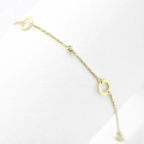 ORIA CIRCLES BRACELET – 18K GOLD BRACELET ORIA CIRCLES BRACELET – 18K GOLD BRACELET