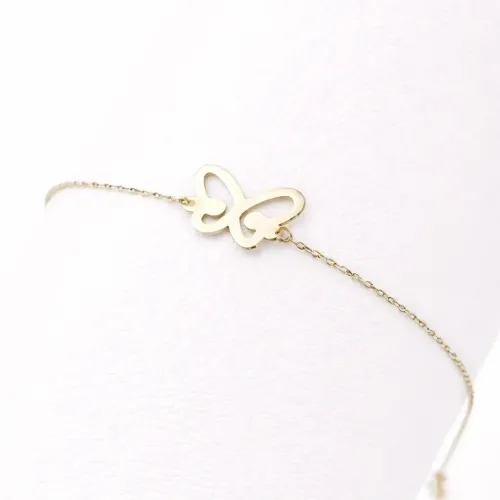 BUTTERFLY BRACELET – 18K GOLD BRACELET BUTTERFLY BRACELET – 18K GOLD BRACELET
