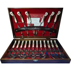 Jezzine Cutlery Set - Exquisite 4-Piece Lebanese Craftsmanship