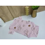 Pink Little Bear Bodysuit for Babies