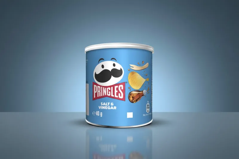 PRINGLES SALT &VINEGAR 40G