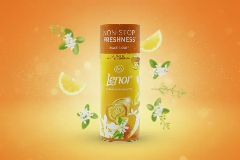 LENOR BEADS CITRUS AND WHITE VERBENA  176GM