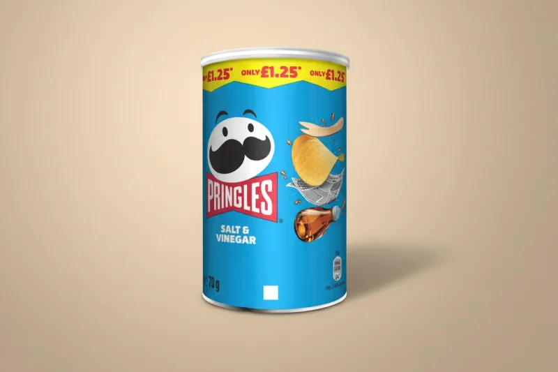 PRINGLES SALT & VINEGAR 70G