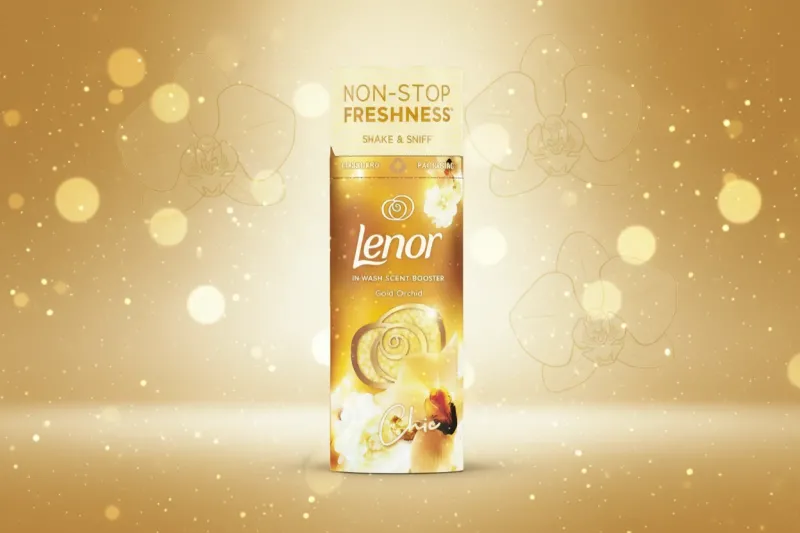 LENOR BEADS GOLD ORCHID  176GM