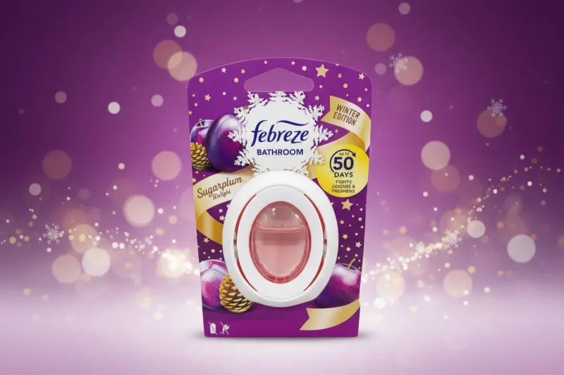 FEBREZE BATHROOM AIR FRESHENER SUGAR PLUM DELIGHT 7.5ML