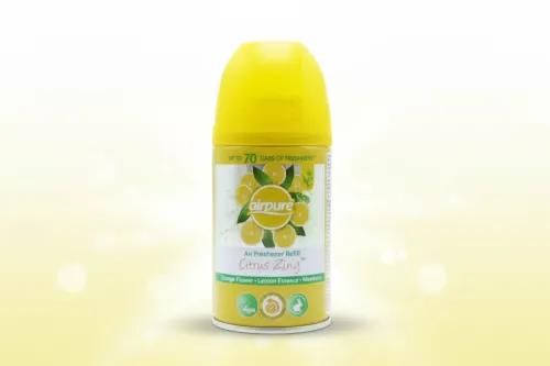 AIRPURE AIR FRESH AUTO REFILL CITRUS 250ML AIRPURE AIR FRESH AUTO REFILL CITRUS 250ML