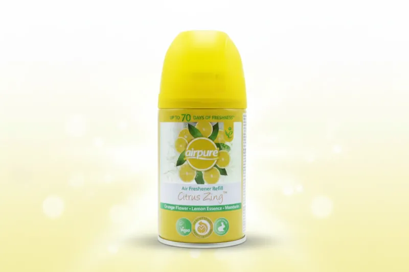 AIRPURE AIR FRESH AUTO REFILL CITRUS  250ML