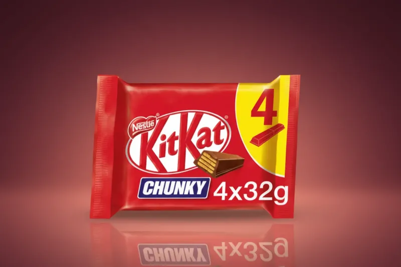 NESTLE KITKAT CHUNKY 4PK 128GM