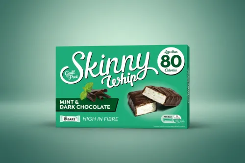 SKINNY WHIP MINT & DARK CHOCOLATE 100GM