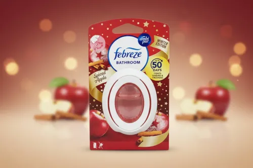FEBREZE BATHROOM AIR FRESHENER SPICED APPLE 7.5ML