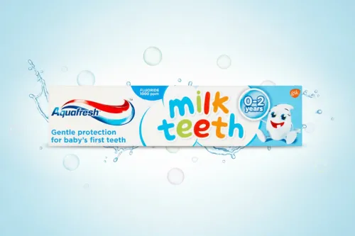 AQUAFRESH TOOTHPASTE MILK TEETH 22/01/27 50ML AQUAFRESH TOOTHPASTE MILK TEETH 22/01/27 50ML