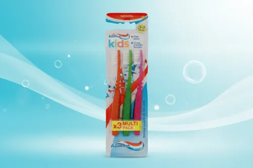 AQUAFRESH TOOTHBRUSH KIDS SOFT (C) 3pkt AQUAFRESH TOOTHBRUSH KIDS SOFT (C) 3pkt