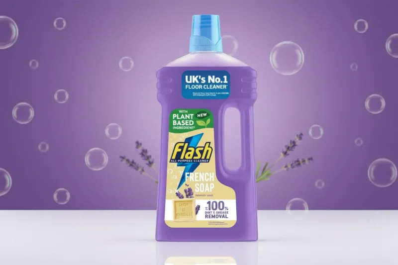 FLASH NATURAL FRENCH SOAP LIQUID  1 LTR