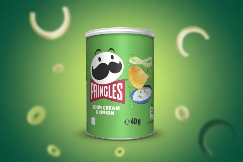 PRINGLES SOUR CREAM 40G