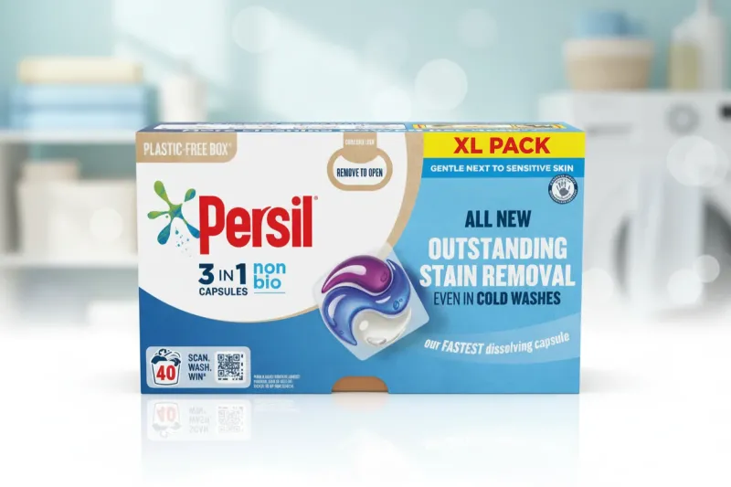 PERSIL 3IN1 CAPSULES NON BIO 40 WASH 40'S