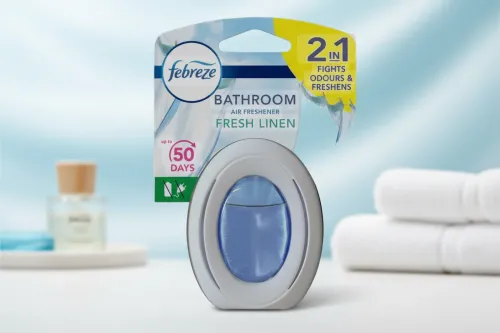 FEBREZE BATHROOM AIR FRESHENER FRESH LINEN 7.5ml FEBREZE BATHROOM AIR FRESHENER FRESH LINEN 7.5ml