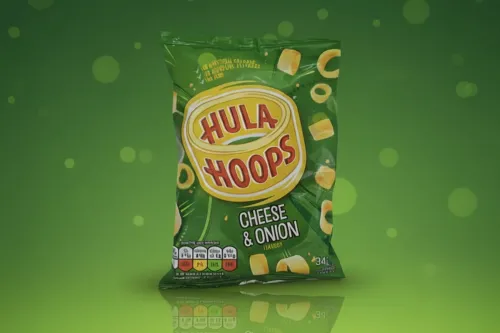 HULA HOOPS CHEESE & ONION 34G HULA HOOPS CHEESE & ONION 34G