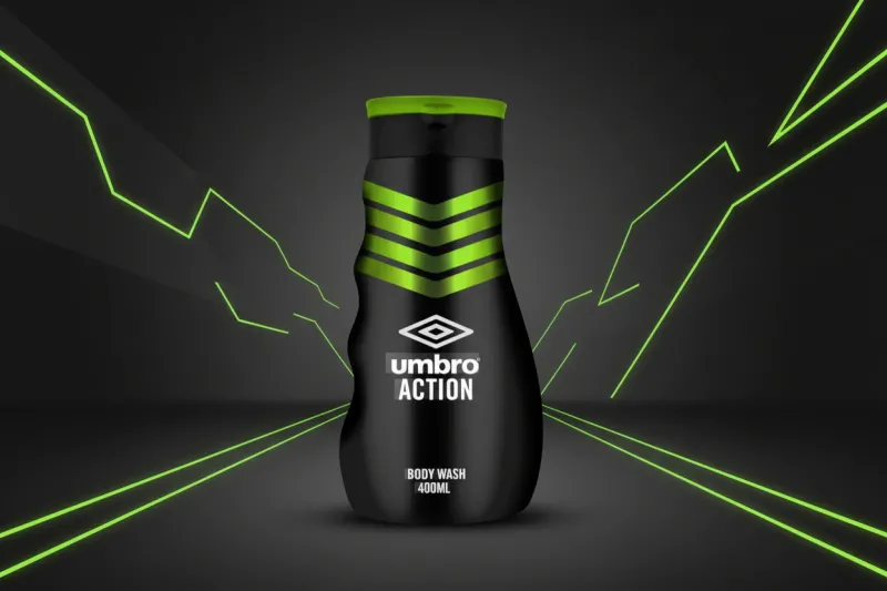 Umbro Action Green Bath & Shower Gel 400ml | 100% Original, Imported from UK 🇬🇧