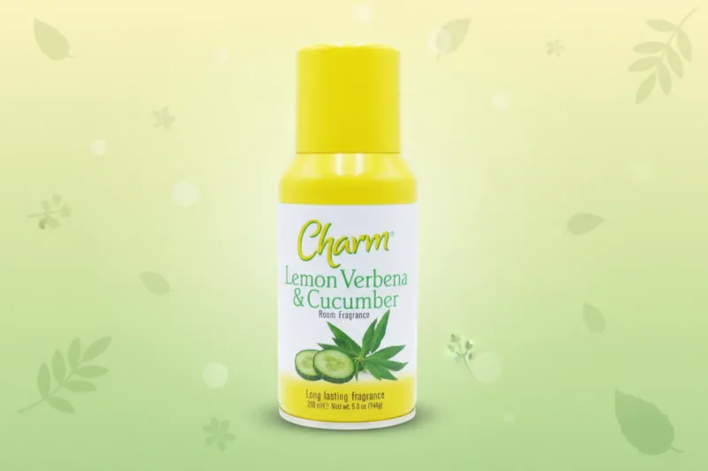CHARM AIR FRESHENER LEMON VERB&CUC DRY  250ML