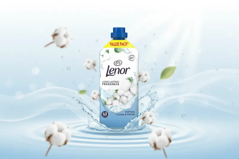 Lenor Fabric Conditioner Cotton Fresh 43 W | Imported from UK 🇬🇧