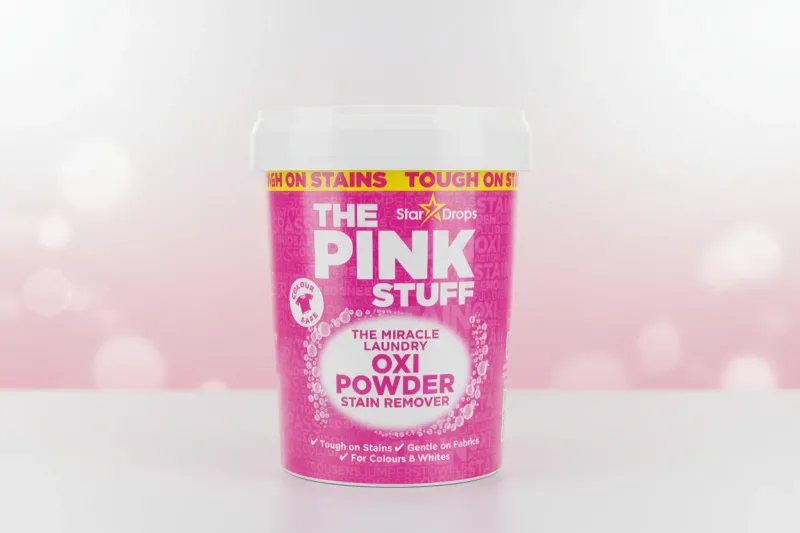 THE PINK STUFF LAUNDRY STAIN REMOVER POWDER COLOUR 1KG