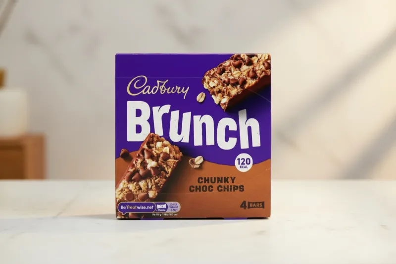 CADBURY BRUNCH BAR CHOC CHIP 4PK