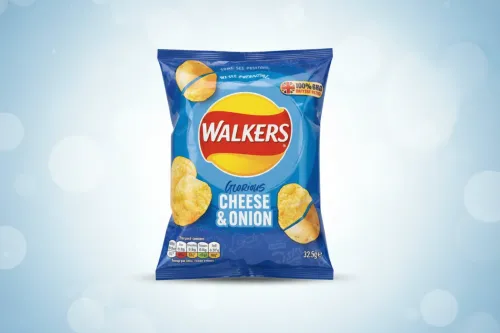 WALKERS CRISPS CHEESE & ONION WALKERS CRISPS CHEESE & ONION