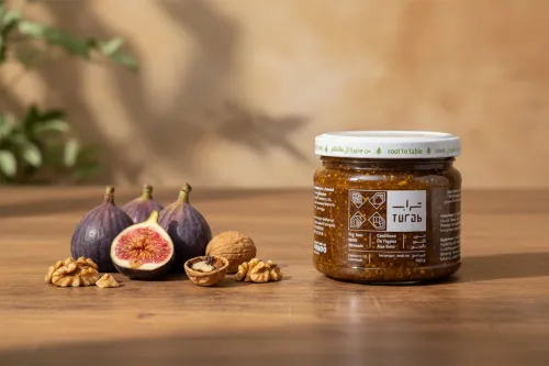 TURAB FIG JAM WITH WALNUTS 400G TURAB FIG JAM WITH WALNUTS 400G