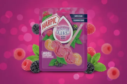 HARPIC RIM BLOCK BERRY BURST 35gm HARPIC RIM BLOCK BERRY BURST 35gm
