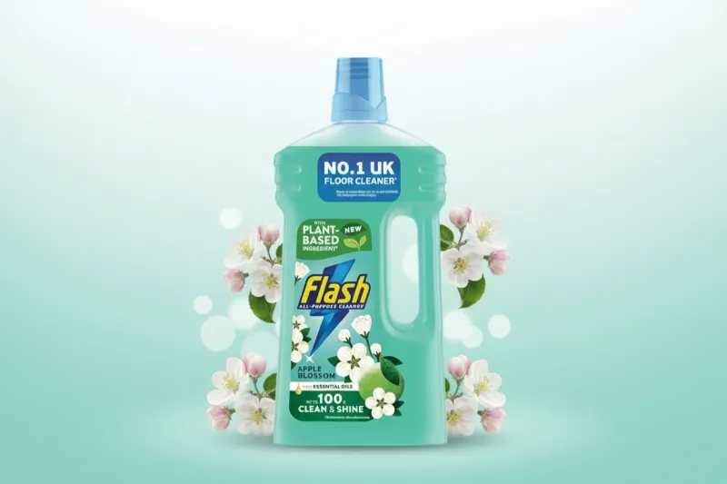 FLASH LIQUID ALL PURPOSE APPLE BLOSSOM  1 LTR