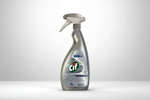 CIF SPRAY STAINLESS STEEL 750ML. CIF SPRAY STAINLESS STEEL 750ML.