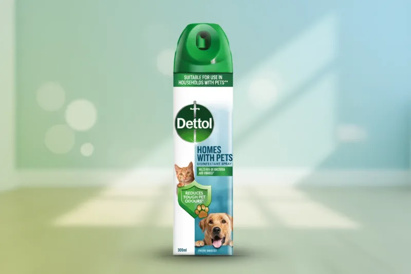 DETTOL DISINFECTANT SPRAY HOME WITH PETS 300ML