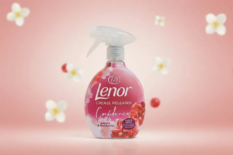 Lenor Crease Releaser Jasmine & Berries 500ML | Imported from UK 🇬🇧