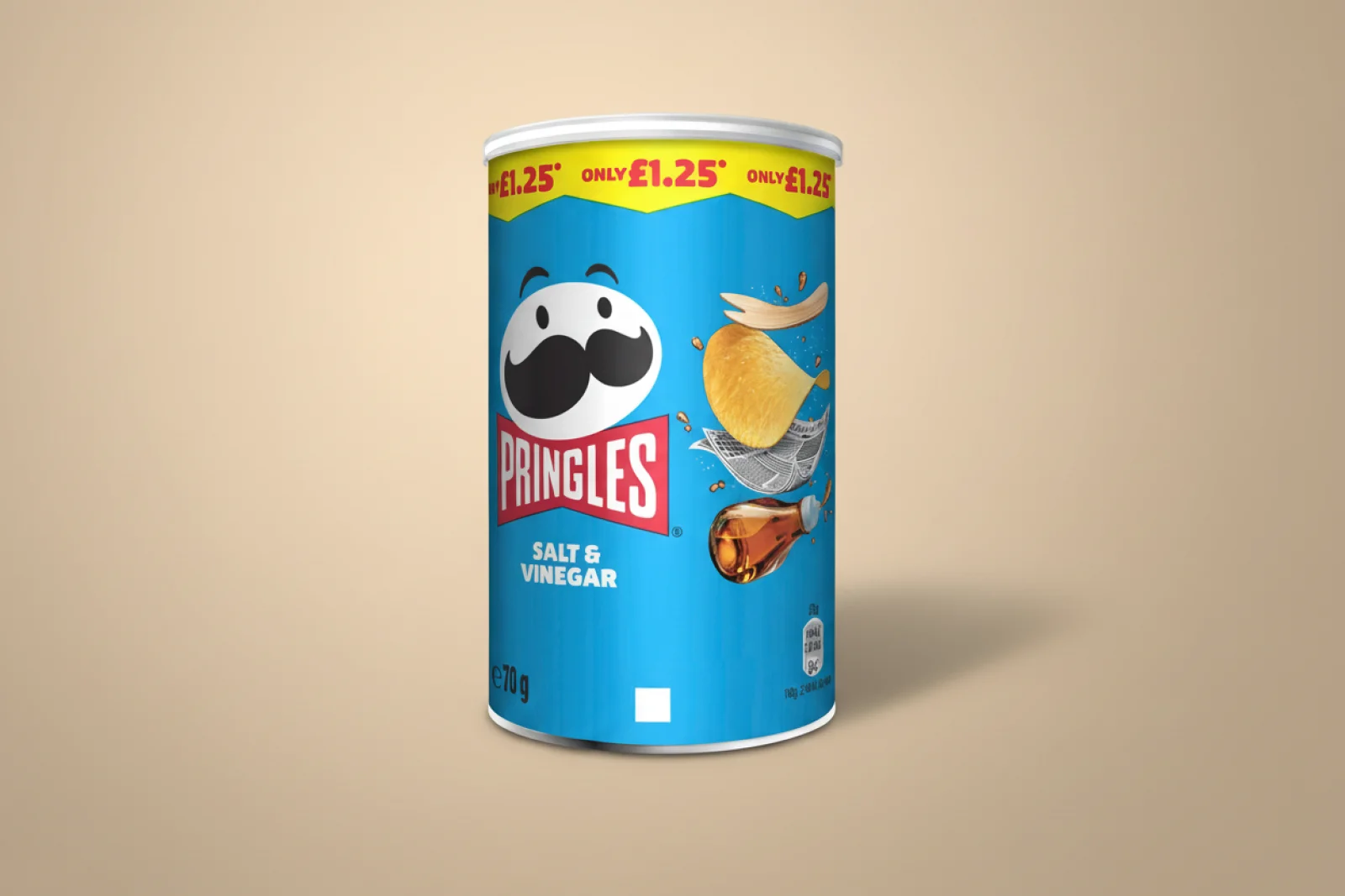 PRINGLES SALT & VINEGAR 70G