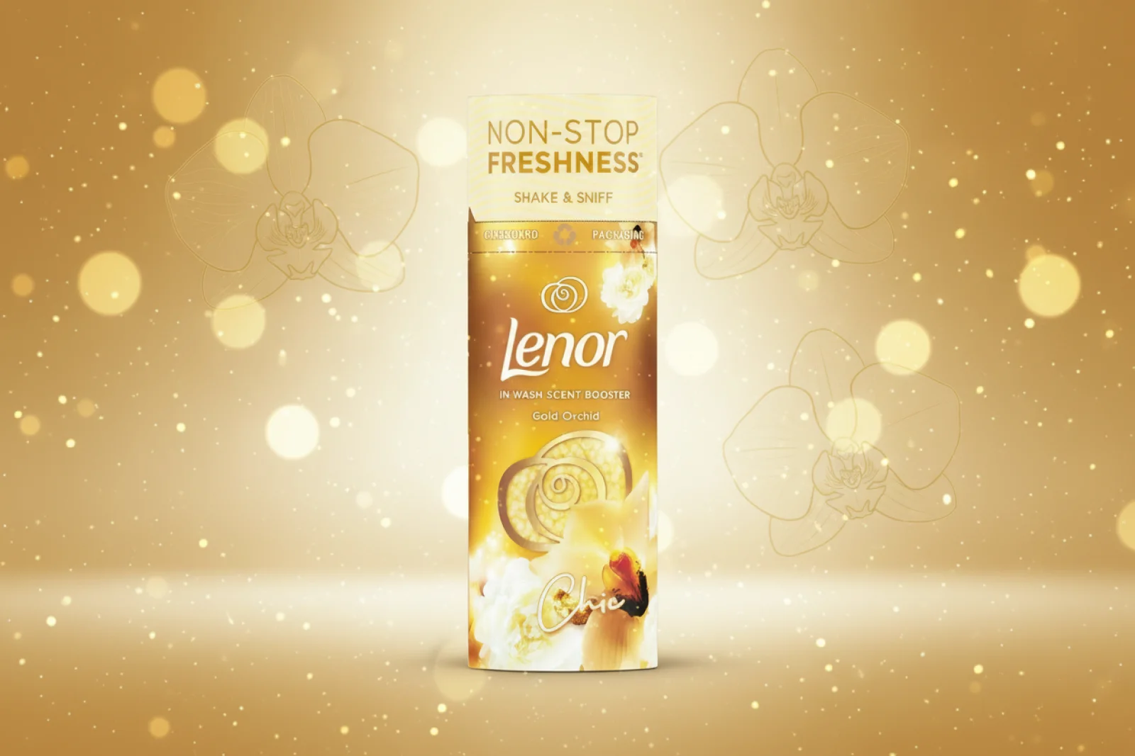 LENOR BEADS GOLD ORCHID  176GM
