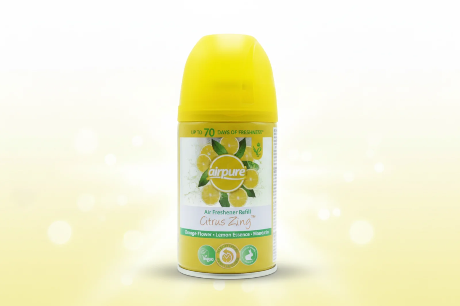 AIRPURE AIR FRESH AUTO REFILL CITRUS  250ML