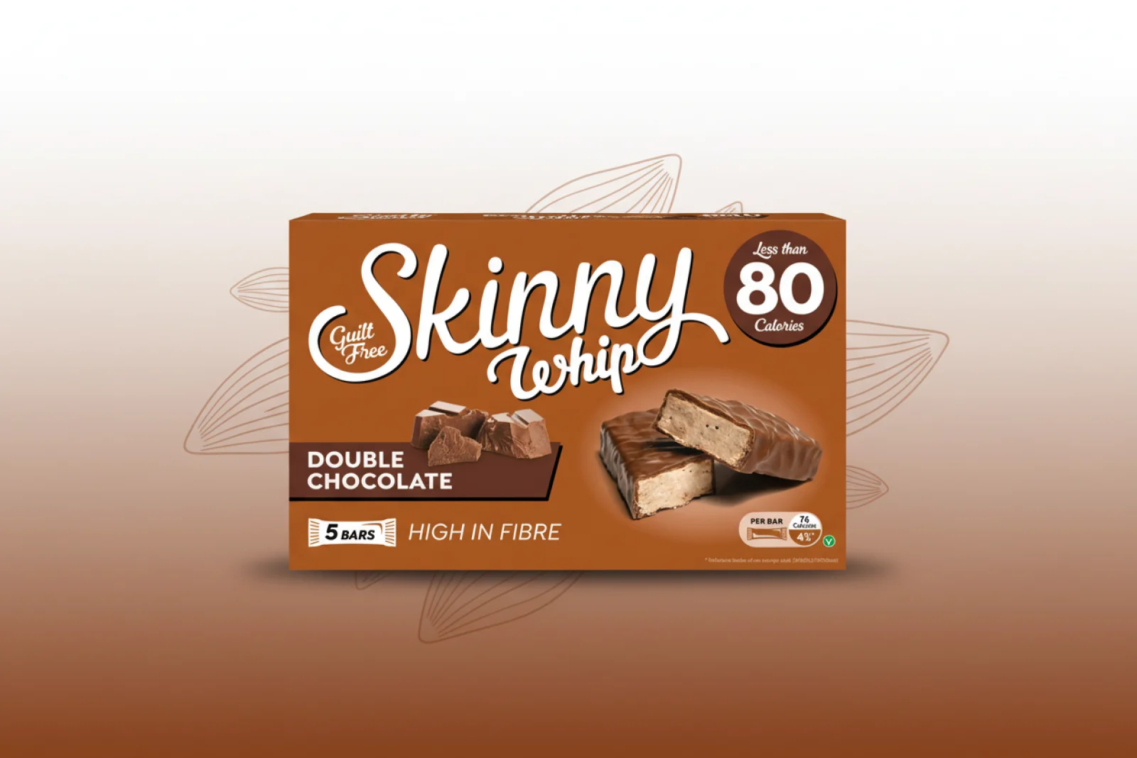 SKINNY WHIP DOUBLE CHOCOLATE 100G