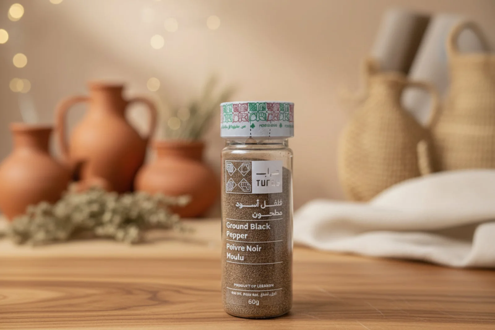 TURAB BLACK PEPPER POWDER 60G