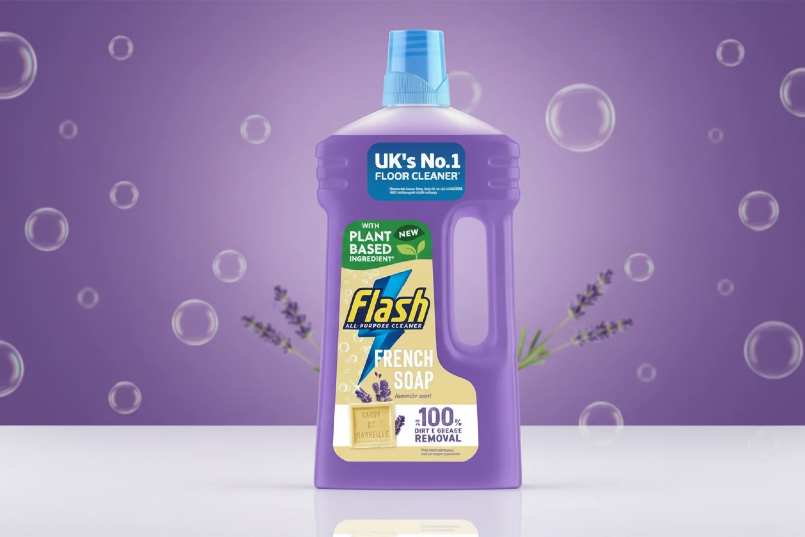 FLASH NATURAL FRENCH SOAP LIQUID  1 LTR