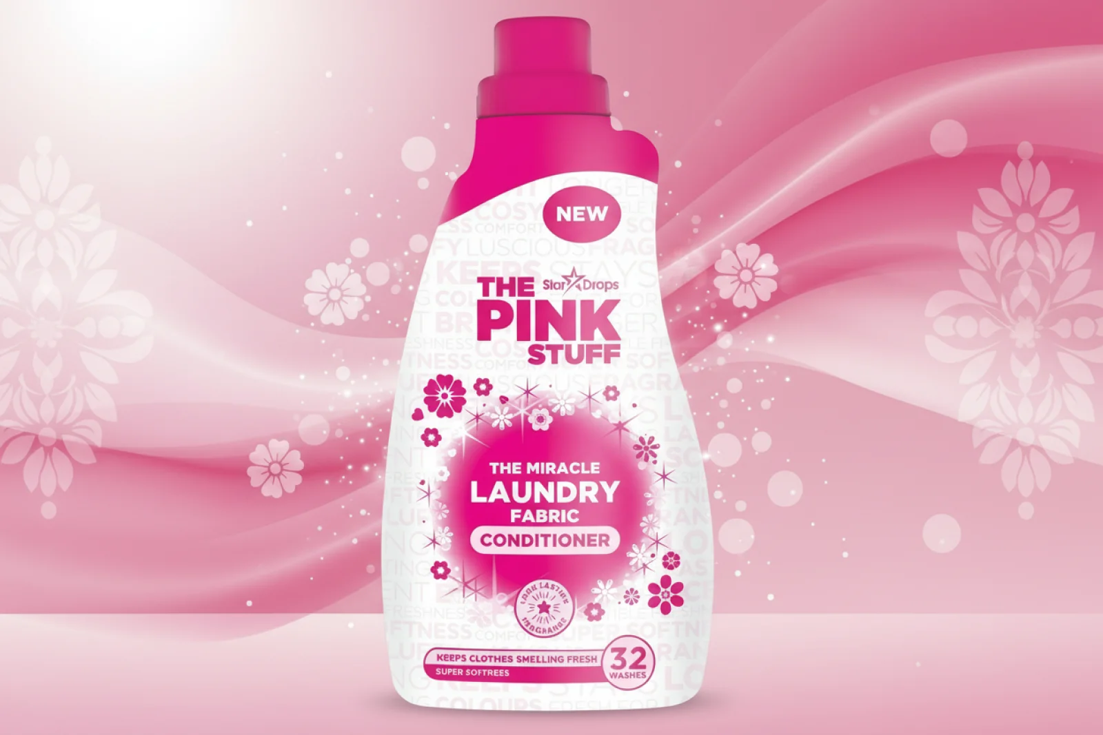 THE PINK STUFF LAUNDRY FABRIC CONDITIONER 960ML
