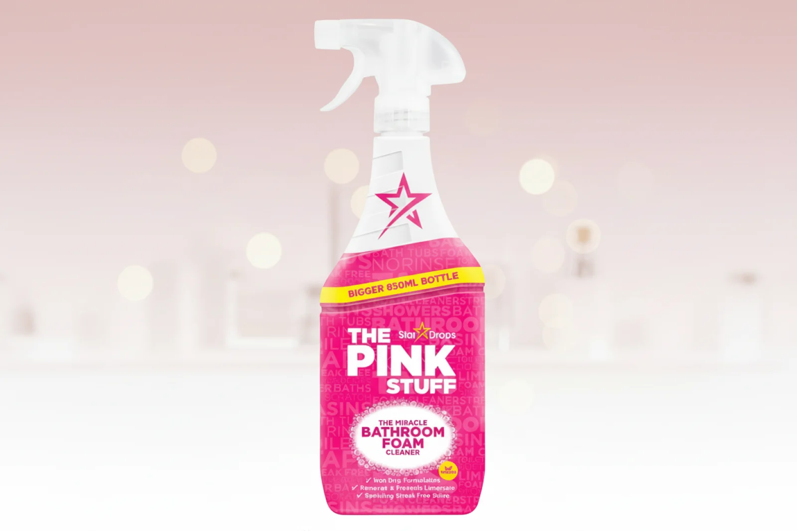 THE PINK STUFF BATHROOM CLEANER  850ML