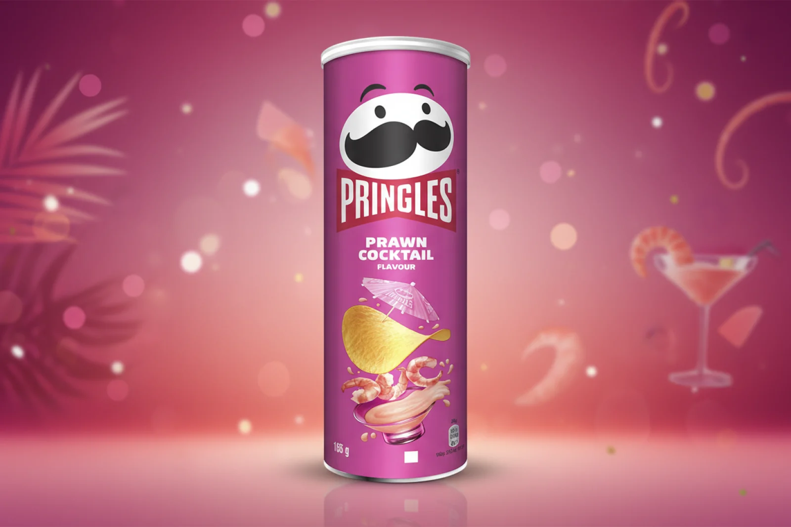 PRINGLES PRAWN COCKTAIL 165GM