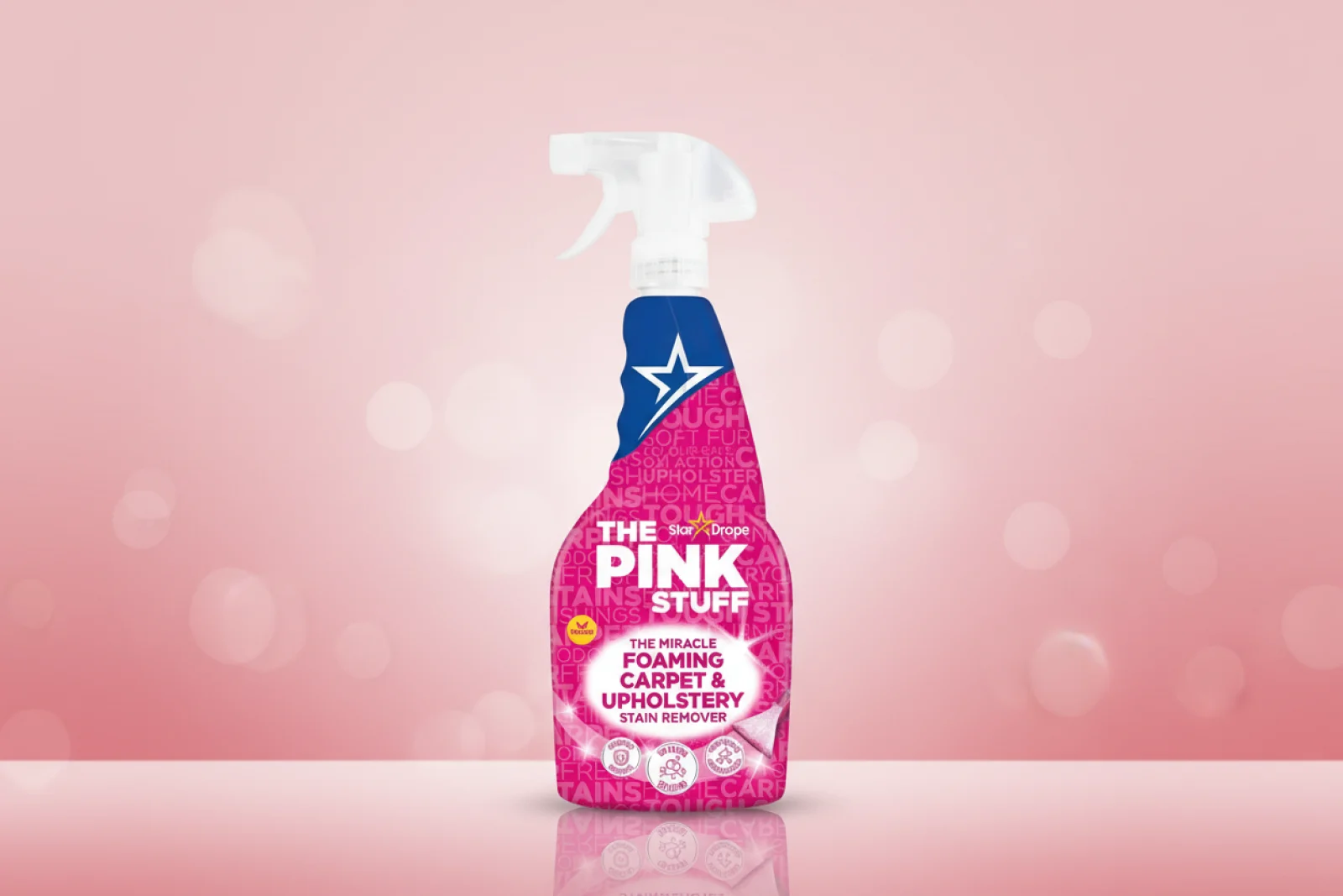 THE PINK STUFF CLEANER CARPET & UPHOLSTERY 500ML