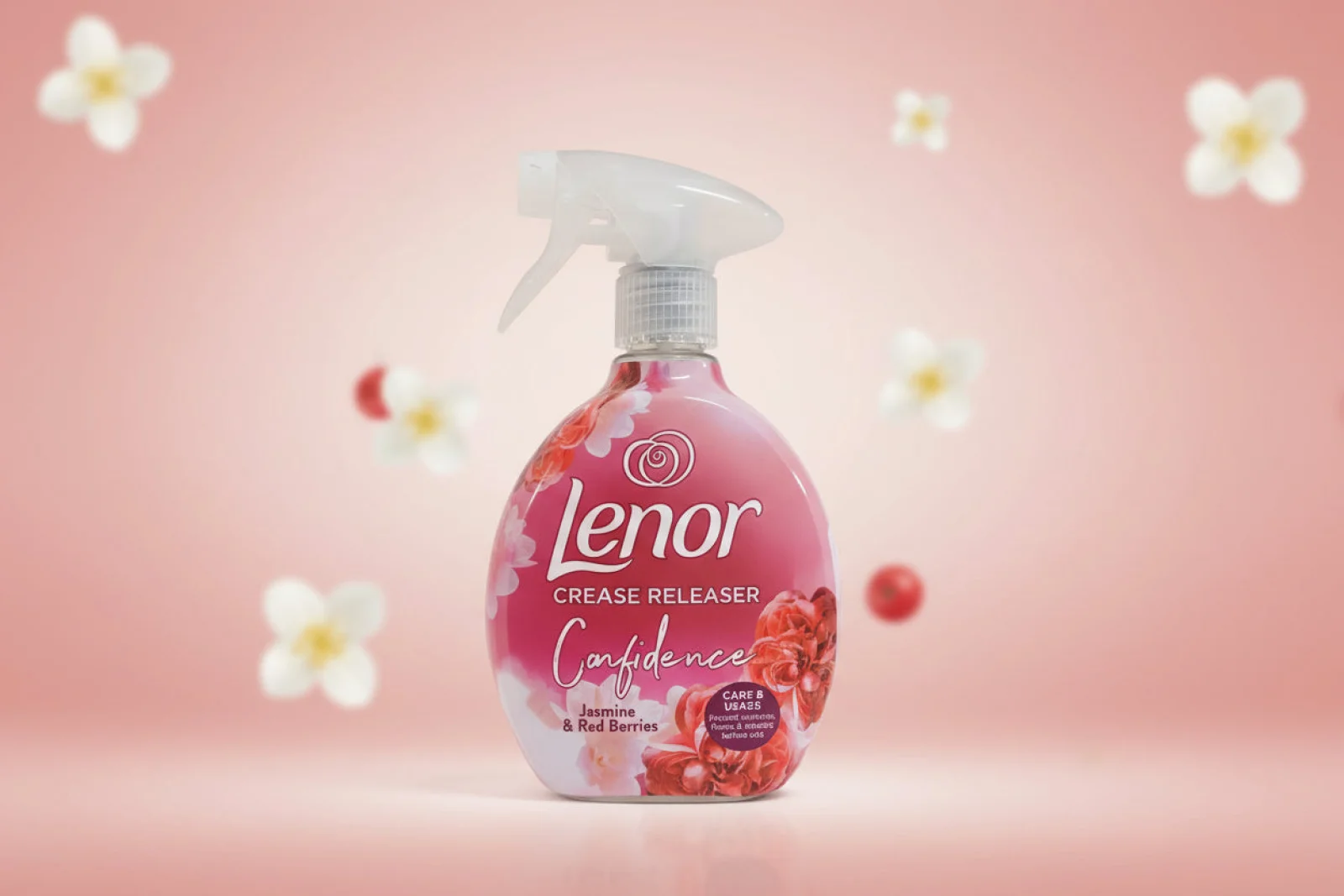 Lenor Crease Releaser Jasmine & Berries 500ML | Imported from UK 🇬🇧